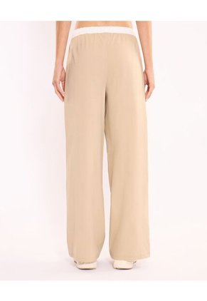 Pantalón  Para Mujer Moda Color Beige Marca Atmos #31070114