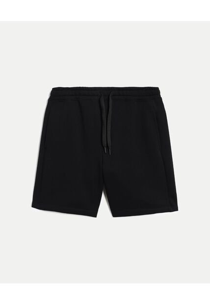 Bermuda Para Hombre Regular Corto Color Negro Marca Atmos #32100126