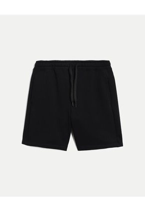 Bermuda Para Hombre Regular Corto Color Negro Marca Atmos #32100126