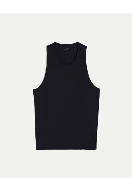 Camiseta Para Hombre Manga Sisa Cuello Redondo Color Negro Marca Atmos #32090259