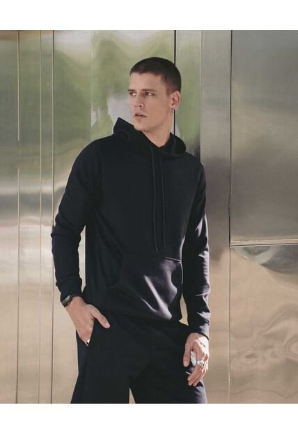 Buzo Para Hombre Hoodie Color Azul Marca Atmos #32060073