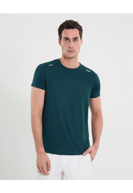 Camiseta Para Hombre Manga Corta Cuello Redondo Color Verde Marca Atmos #32090235