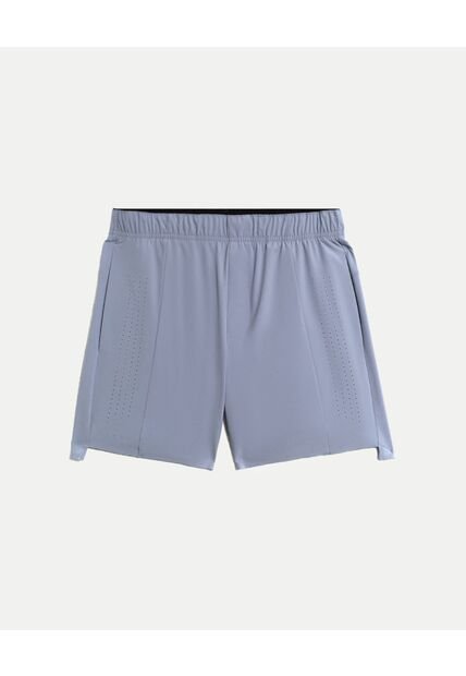 Bermuda  Para Hombre Deportiva Medio Color Gris Marca Atmos #32100183