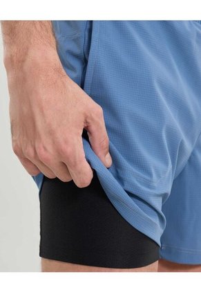 Bermuda Para Hombre Deportiva Corto Color Azul Marca Atmos #32100111