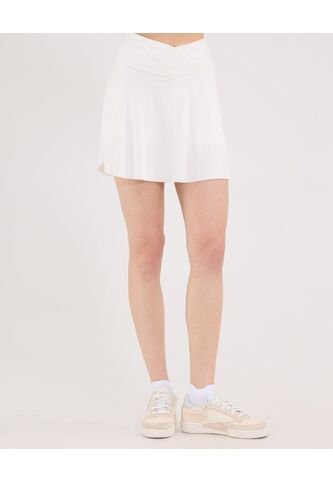 Falda Para Mujer Medio Color Marfil Marca Atmos #31140021 Atmos