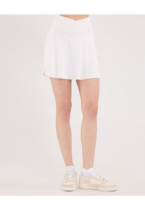 Falda Para Mujer Medio Color Marfil Marca Atmos #31140021