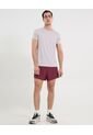 Bermuda Para Hombre Deportiva Corto Color Vino Marca Atmos #32100107 de Atmos