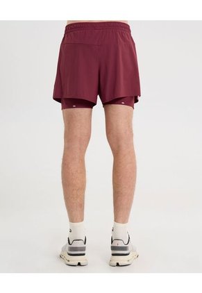 Bermuda Para Hombre Deportiva Corto Color Vino Marca Atmos #32100107