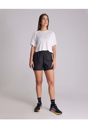 Camiseta Para Mujer Manga Corta Cuello Redondo Color Marfil Marca Atmos #31090063