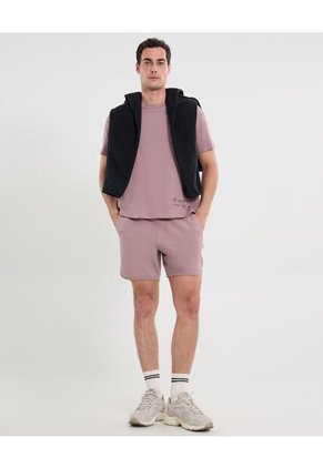 Bermuda Para Hombre Regular Corto Color Rosado Marca Atmos #32100100