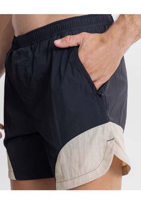 Bermuda  Para Hombre Deportiva Corto Color Negro Marca Atmos #32100148