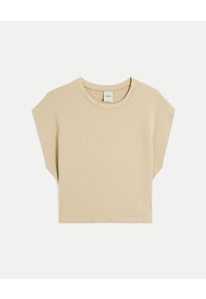 Camiseta Para Mujer Manga Corta Cuello Redondo Color Verde Marca Atmos #31090253