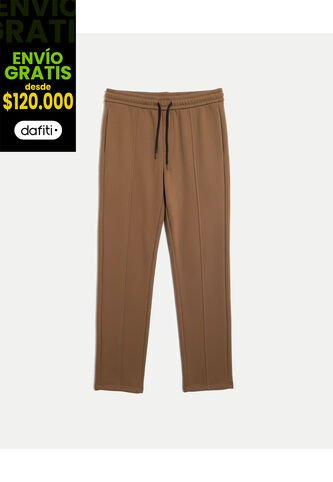 Pantalón  Para Hombre Moda Color Café Marca Atmos #32070103 Atmos