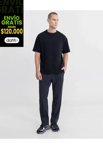 Pantalón  Para Hombre Moda Color Negro Marca Atmos #32070110 Atmos