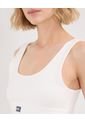 Top Para Mujer  Color Marfil Marca Atmos #31220154 de Atmos