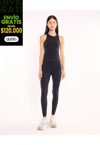 Leggins  Para Mujer Largo Color Negro Marca Atmos #31230112 Atmos