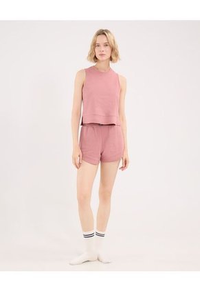 Short Para Mujer Multiusos Punto Color Rosado Marca Atmos #31190103