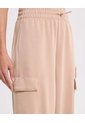 Jogger Cargo Plush Para Mujer  Deportiva  Color Beige Marca Atmos de Atmos