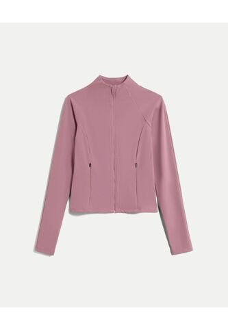 Buzo Para Mujer Cuello Alto O Cuello Tortuga Color Morado Marca Atmos #31060074 Atmos