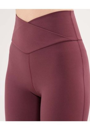 Leggins Para Mujer Largo Color Vino Marca Atmos #31230067