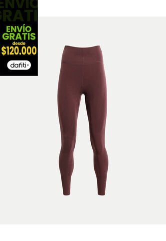 Leggins Para Mujer Largo Color Café Marca Atmos #31230115 Atmos