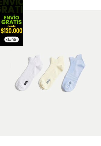 Medias Para Mujer Invisible Color Crema Marca Atmos #31980046 Atmos