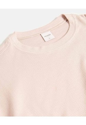 Buzo Para Mujer Cuello Redondo Color Beige Marca Atmos #31060072