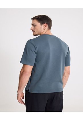 Camiseta Para Hombre Manga Corta Cuello Redondo Color Verde Marca Atmos #32090245