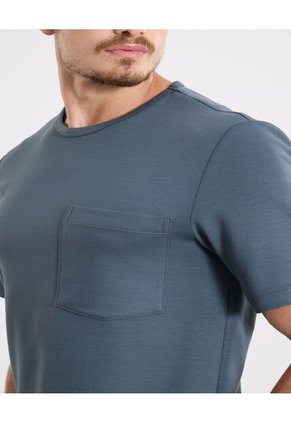 Camiseta Para Hombre Manga Corta Cuello Redondo Color Verde Marca Atmos #32090245