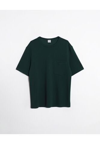 Camiseta  Para Hombre Manga Corta Cuello Redondo Color Verde Marca Atmos #32090284 Atmos