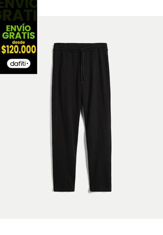 Pantalón Para Hombre Moda Color Negro Marca Atmos #32070101 Atmos