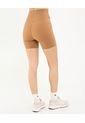 Short Para Mujer Multiusos Punto Color Camel Marca Atmos #31190093 de Atmos