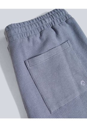 Bermuda Para Hombre Regular Corto Color Gris  Marca Atmos #32100098