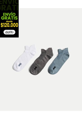 Medias Para Hombre Tobillera Color Azul Marca Atmos #32980034 Atmos