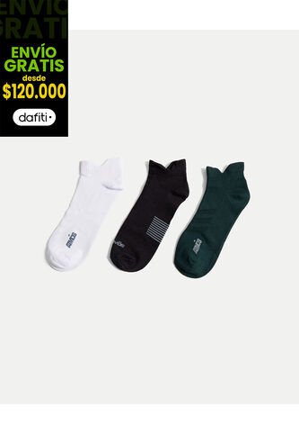 Medias Para Hombre Tobillera Color Verde Marca Atmos #32980035 Atmos