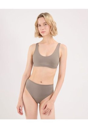 Panty Para Mujer Clasico Color Café Marca Atmos #31800092