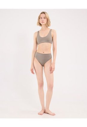 Panty Para Mujer Clasico Color Café Marca Atmos #31800092