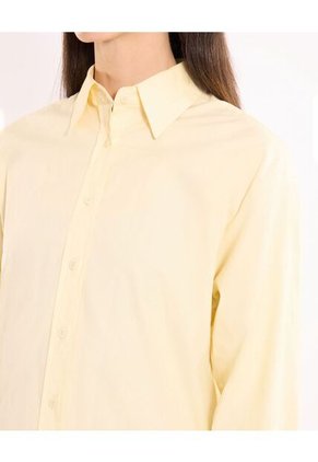 Camisa  Para Mujer Manga Larga Color Amarillo Marca Atmos #31010010