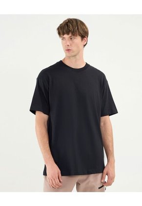 Camiseta Para Hombre Manga Corta Cuello Redondo Color Negro Marca Atmos #32090028