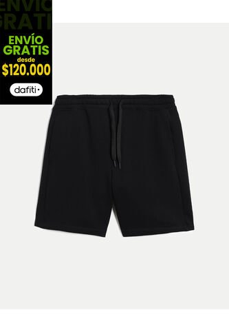 Bermuda Para Hombre Regular Corto Color Negro Marca Atmos #32100126 Atmos