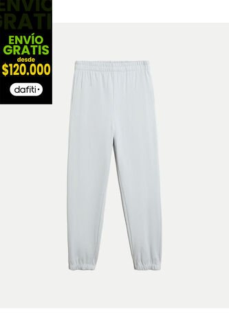 Pantalón Para Mujer Jogger Color Gris Marca Atmos #31070058 Atmos