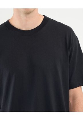 Camiseta Para Hombre Manga Corta Cuello Redondo Color Negro Marca Atmos #32090028