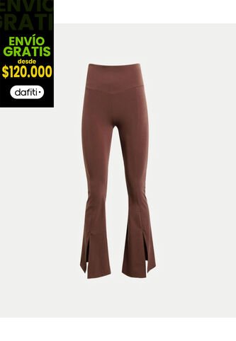 Leggins Para Mujer Largo Color Café Marca Atmos #31230099 Atmos