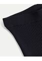 Pantalón Flare Tejido Tiro Alto  Para Mujer Negro Atmos de Atmos
