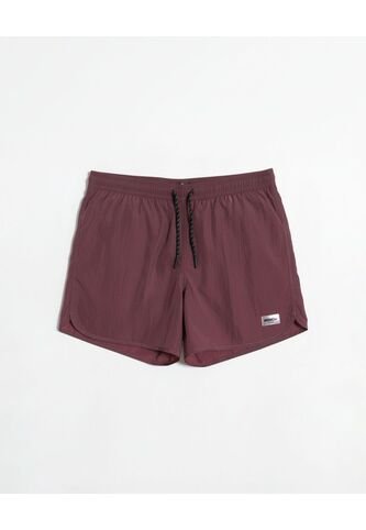Pantaloneta De Baño Con Cordón  Para Hombre Vino Atmos Atmos