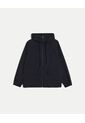 Chaqueta Rompevientos Oversize Con Capota  Para Mujer Negro Atmos de Atmos