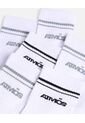 Pack X3 Medias Caña Media X3 Para Mujer Blanco Atmos de Atmos