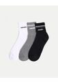 Pack Medias Caña Media Algodón X3 Para Hombre Surtido Atmos de Atmos