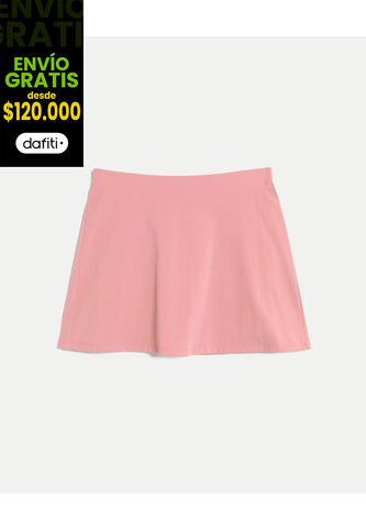 Falda Para Mujer Corto Color Rosa Marca Atmos #31140043 Atmos