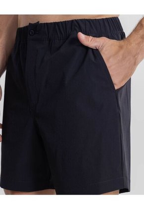 Bermuda Smartech Ligera  Para Hombre Negro Atmos